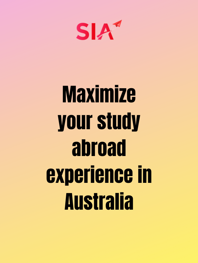 Maximize your study abroad experience in Australia